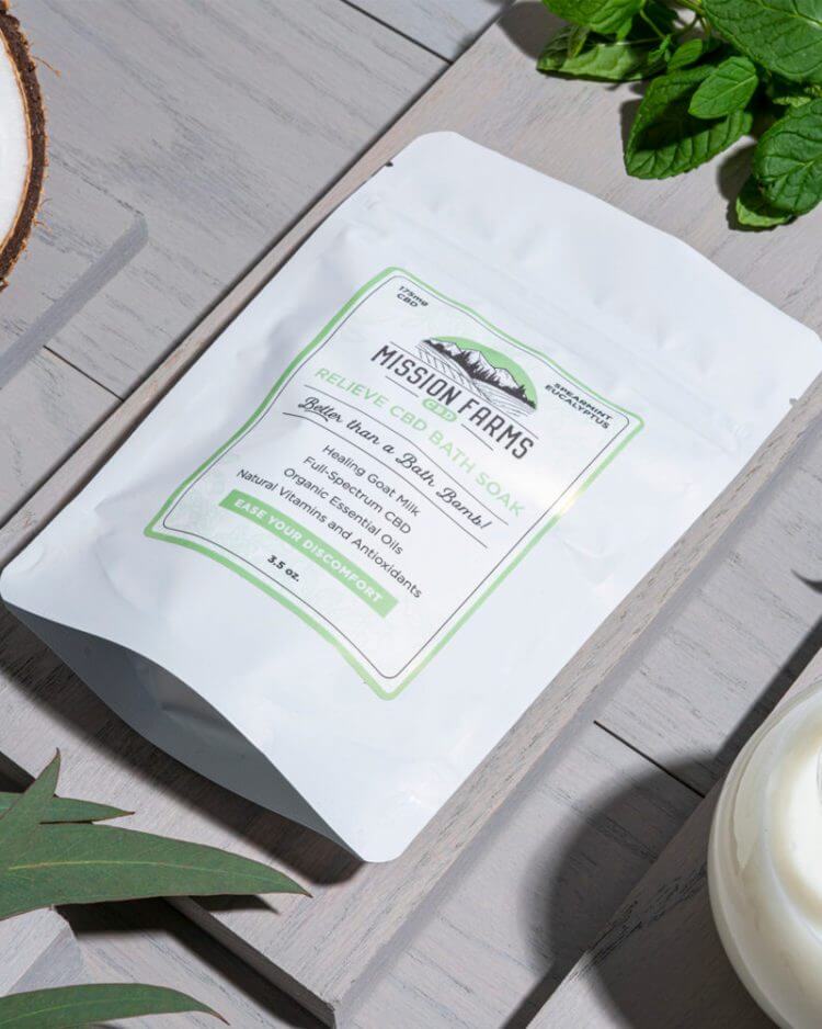 Mission Farms Relieve CBD Bath Soak