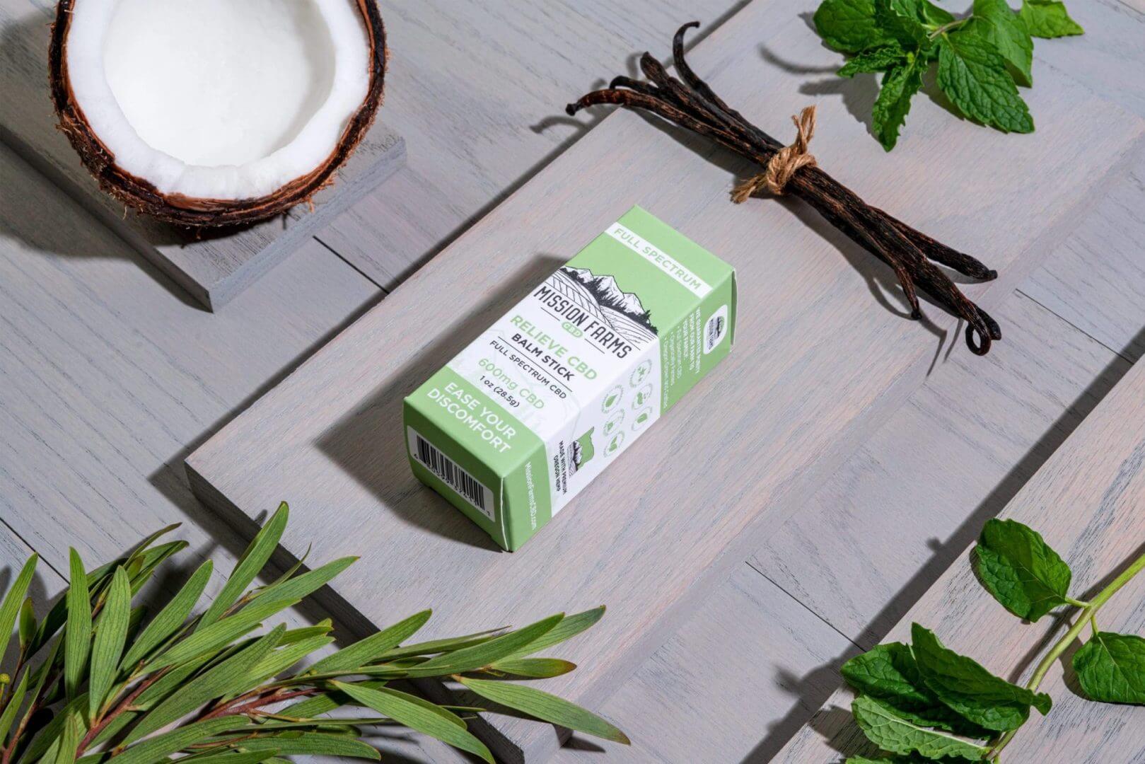Mission Farms Relieve CBD Balm Stick