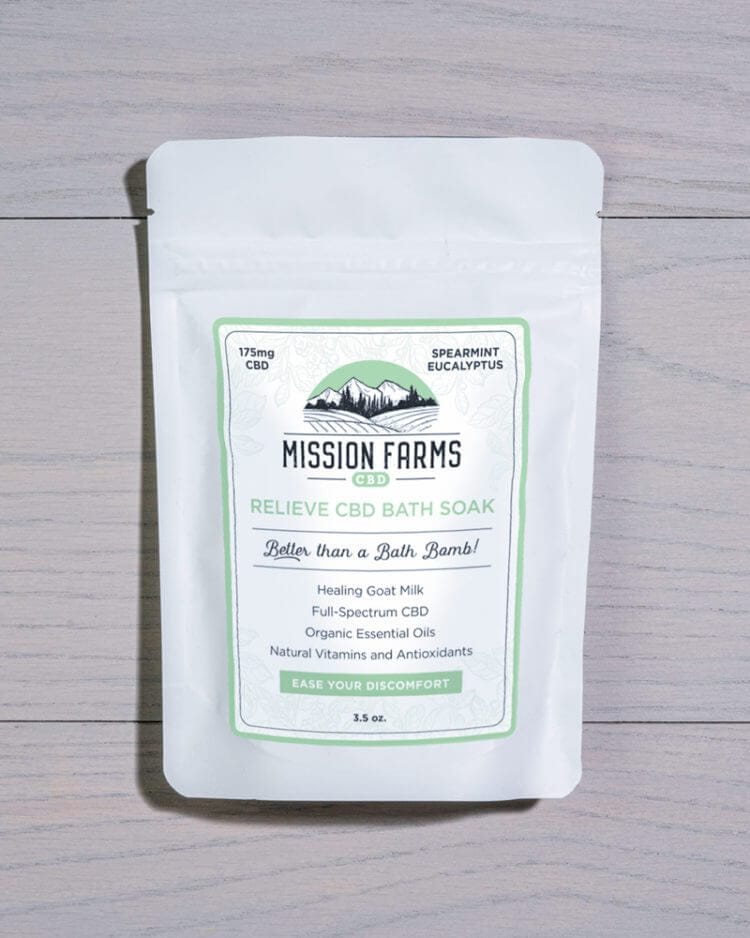 Mission Farms Relieve CBD Bath Soak