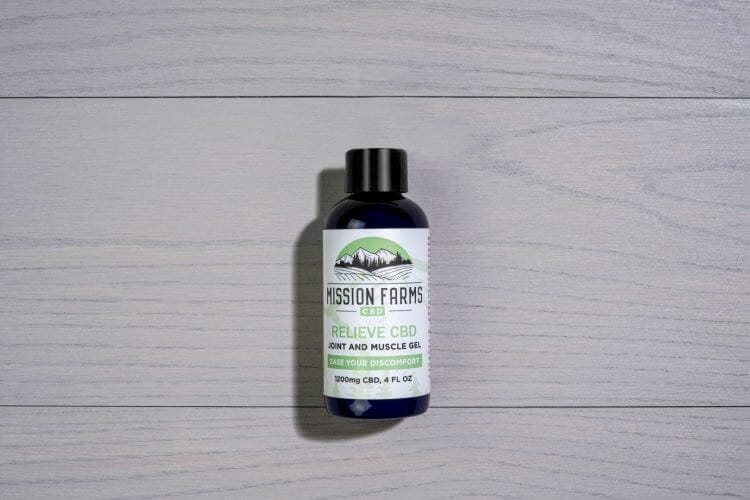 Mission Farms Relieve CBD Joint and Muscle Gel