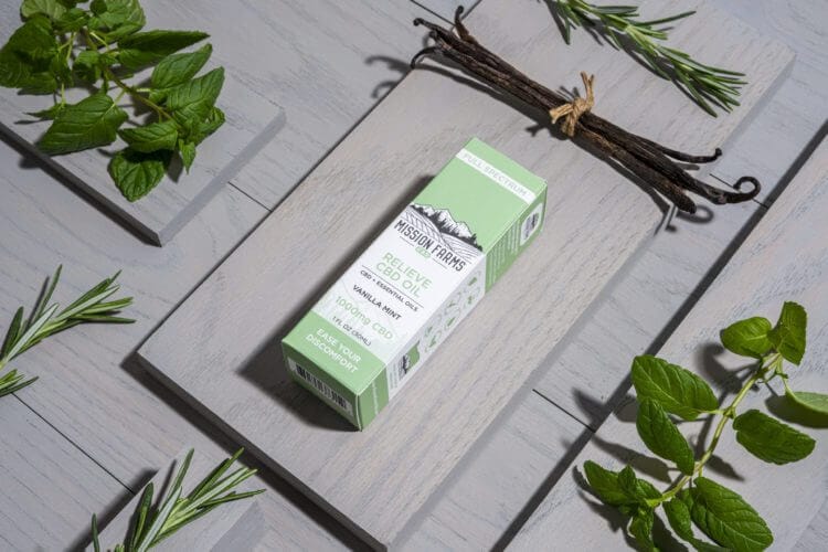 Mission Farms Full Spectrum Plus Relieve CBD Oil