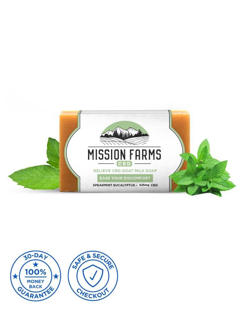 Mission Farms Pure CBD Goat Milk Soap