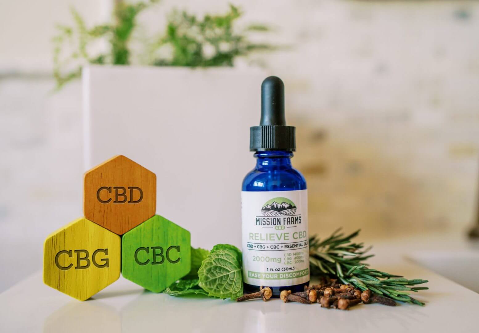 Mission Farms Full Spectrum Max Relieve CBD Oil