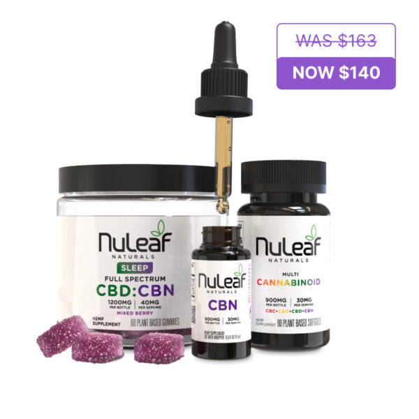 Nuleaf Naturals Sleep Routine Bundle Best Price