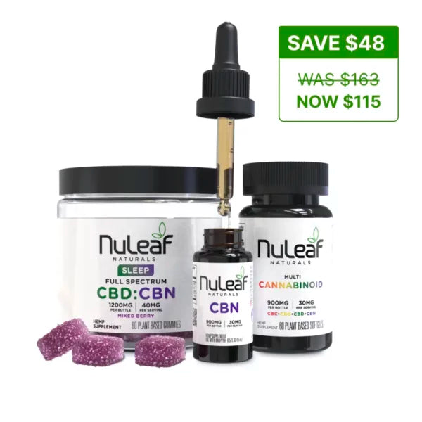 Nuleaf Naturals Sleep Routine Bundle Best Price