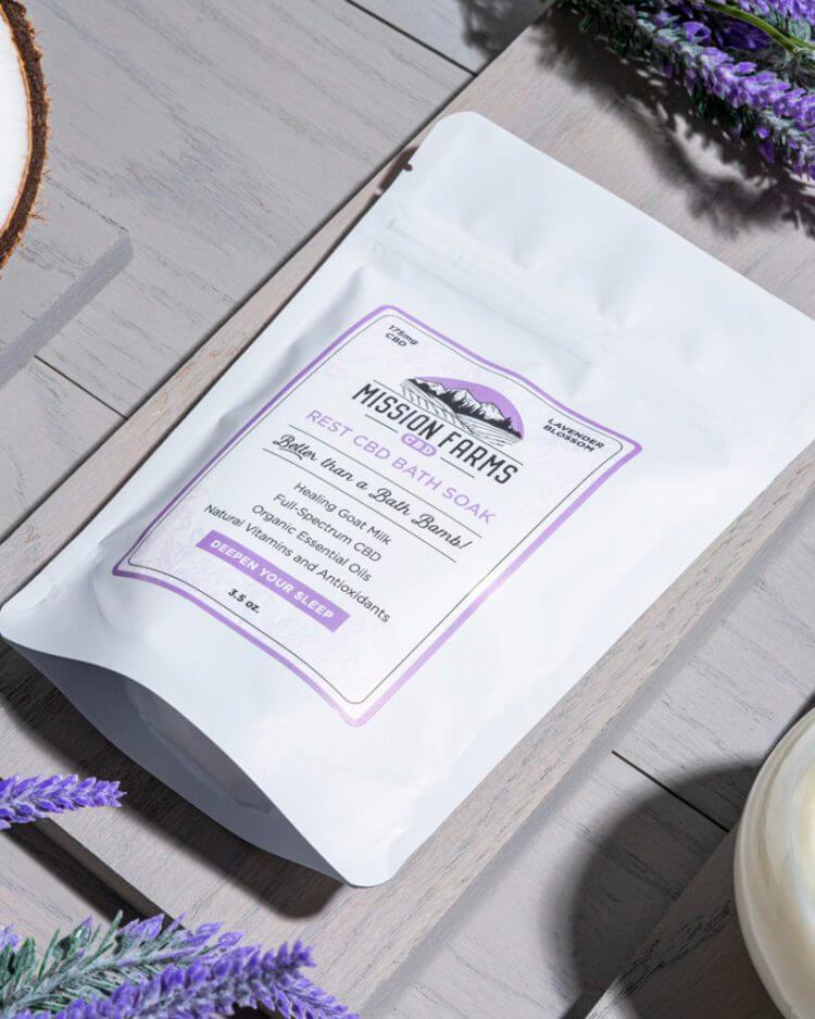 Mission Farms Rest CBD Bath Soak