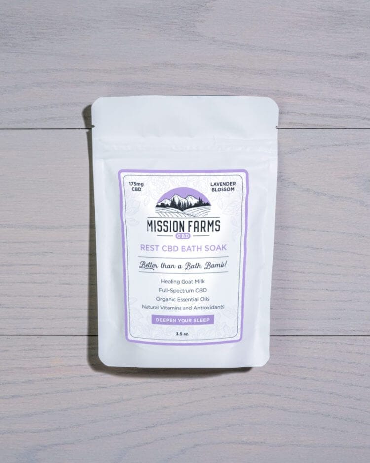 Mission Farms Rest CBD Bath Soak