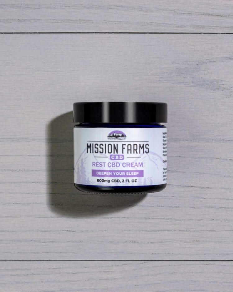 Mission Farms Rest CBD Goat Milk Cream