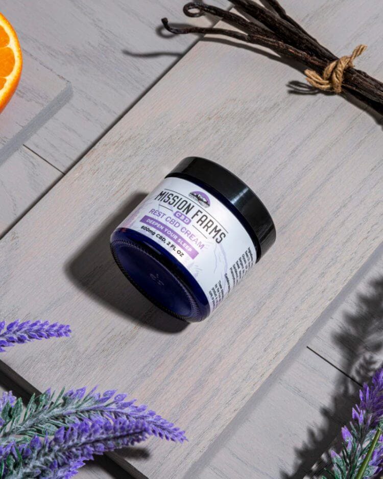 Mission Farms Rest CBD Goat Milk Cream
