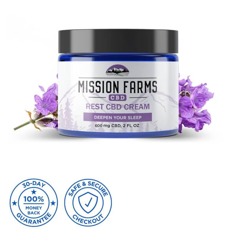 Mission Farms Rest CBD Goat Milk Cream