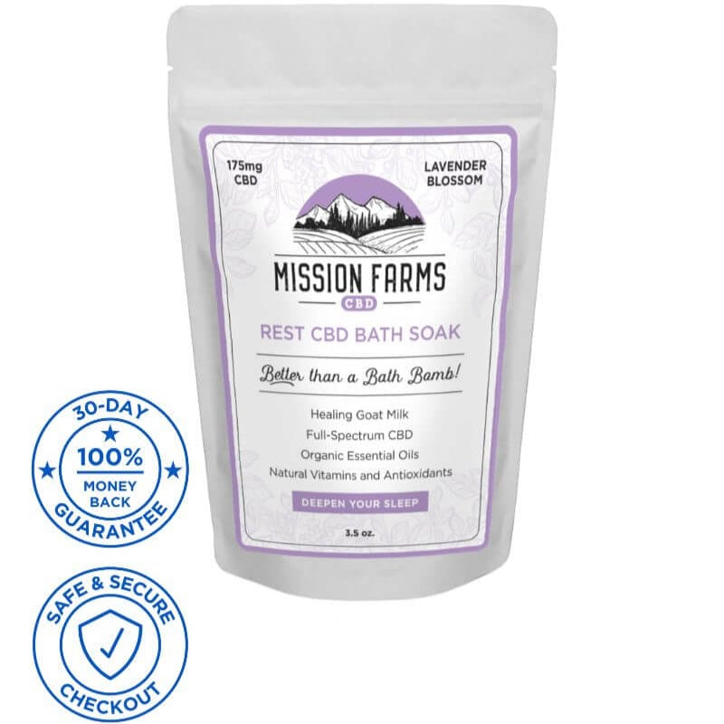 Mission Farms Rest CBD Bath Soak