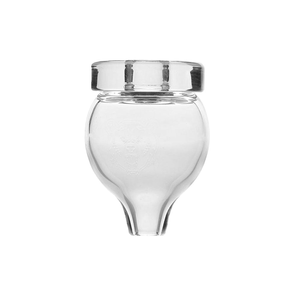 Bear Quartz 22mm Bubble Cap