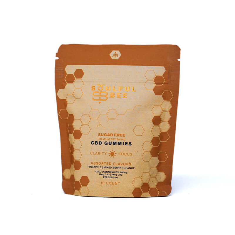 Soulful Bee Daytime Gummies - Clarity & Focus (10 Count) Best Price