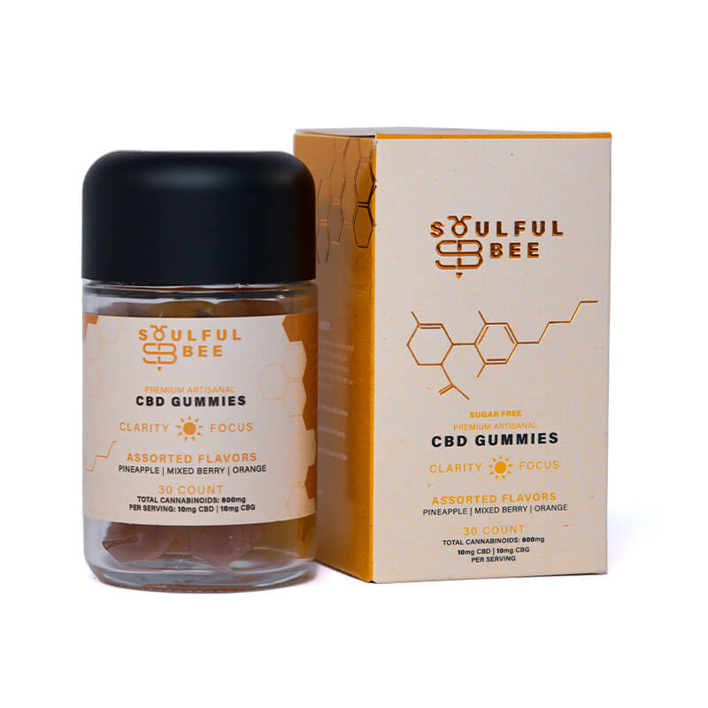 Soulful Bee Daytime Gummies - Clarity & Focus Best Price