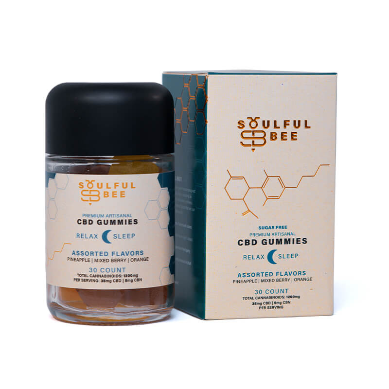 Soulful Bee Nighttime Gummies - Relax & Sleep Best Price