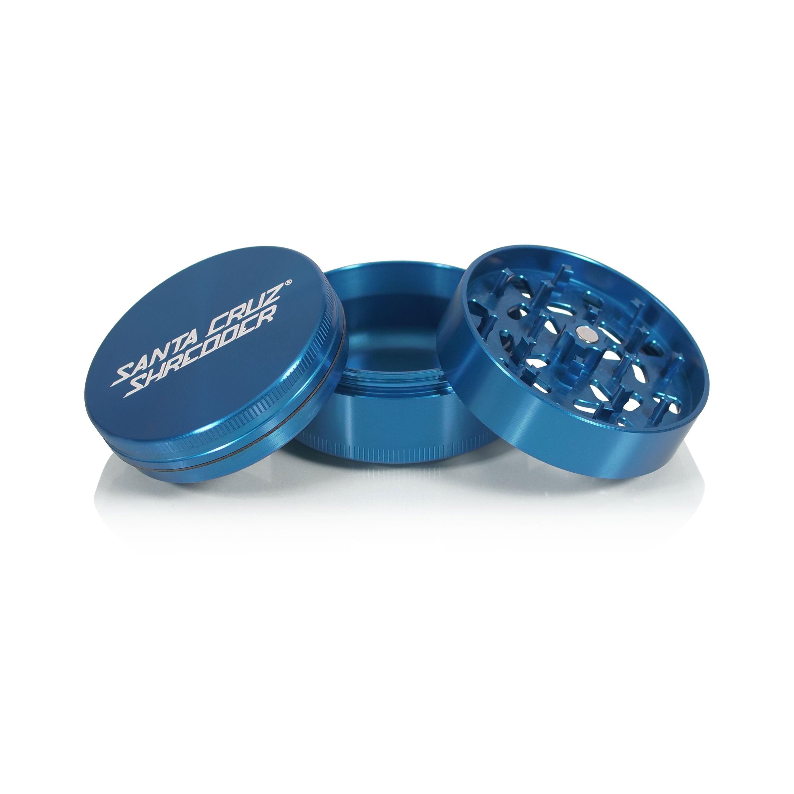 Santa Cruz Shredder Aluminum 3 Piece Large Herb Grinders