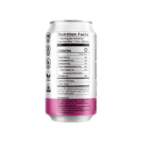 The Hemp Doctor Southern High | 15mg D9|CBG Seltzer
