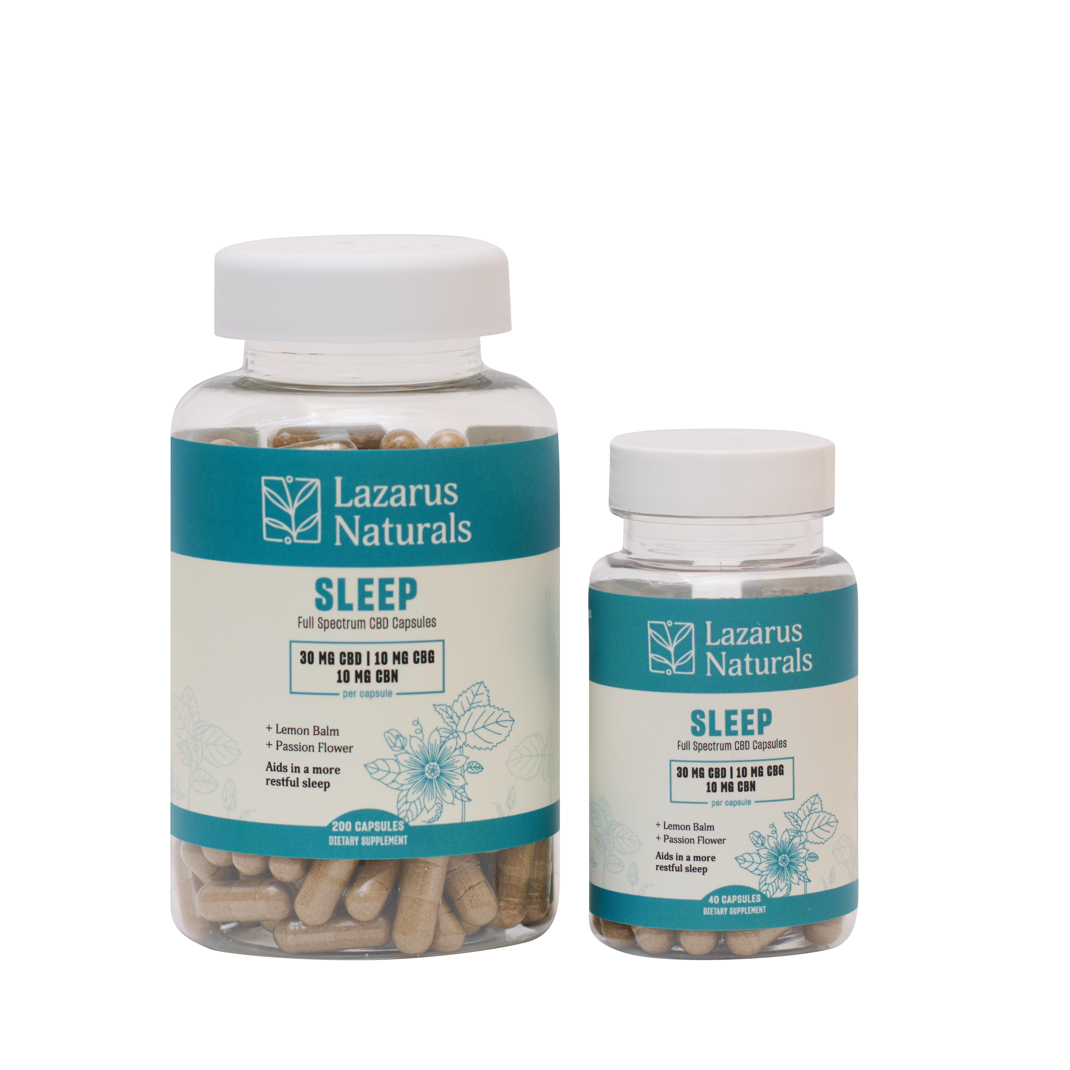 Lazarus Naturals CBD+CBN CAPSULES, SLEEP