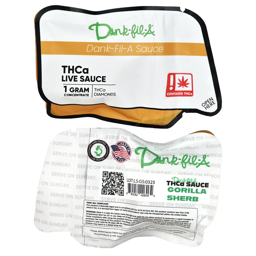 Dank-fil-A THCA Live Sauce THCA Diamonds | 1g