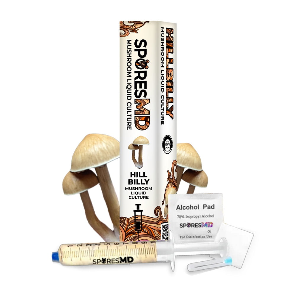 SporesMD Hill Billy Mushroom Liquid Culture (10ml)