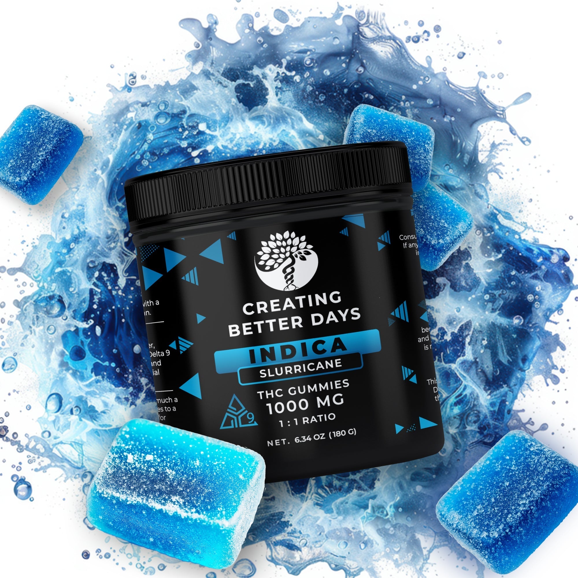 Slurricane Delta 9 Gummies 1000 MG