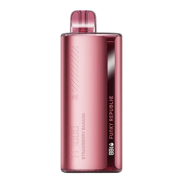 Funky Republic Ti7000 Strawberry Banana Disposable Best Sales Price - Disposables