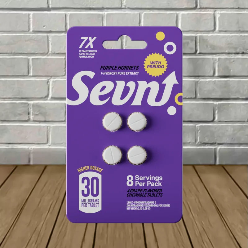 Sevn 7-Hydroxy + Pseudo 4ct Tablets Blister Pack