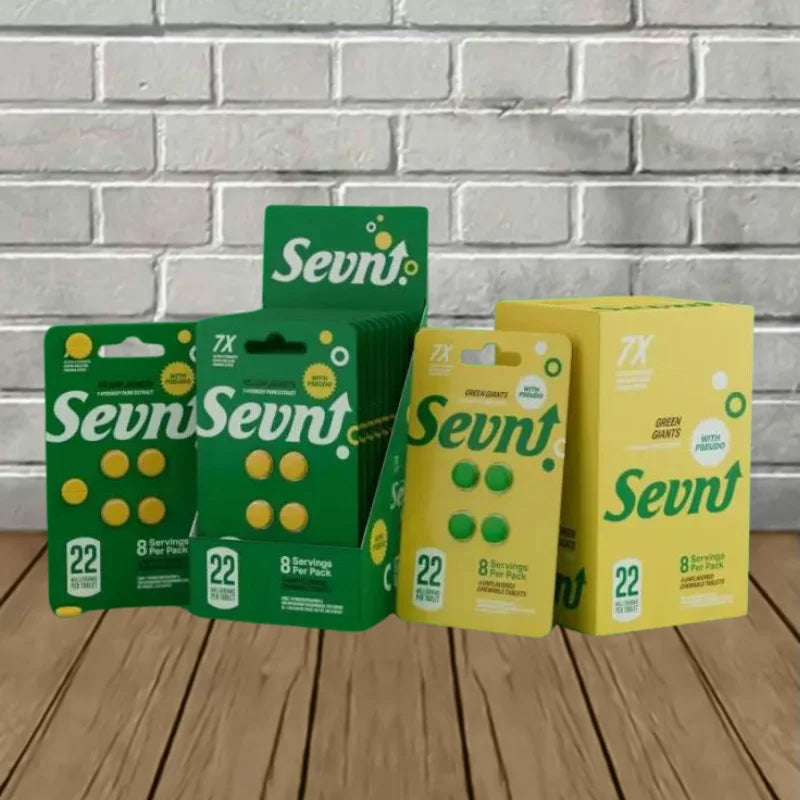 Sevn Pure 7-Hydroxy + Pseudo Extract Tablets Full Case 10ct Best Price