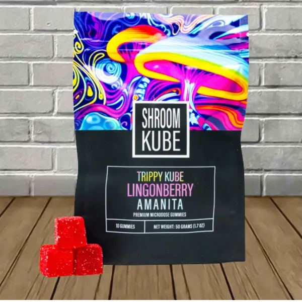 Shroom Kube Trippy Kube Amanita Microdose Gummies 10ct Best Price