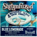 Shrumfuzed Nootropic Trippy Psychedelic Mushroom Gummies 4 Piece (Blue Lemonade) Best Price