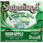 Shrumfuzed Nootropic Trippy Psychedelic Mushroom Gummies 4 Piece (Sour Apple) Best Price