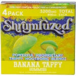 Shrumfuzed Nootropic Trippy Psychedelic Mushroom Gummies 4 Piece(Banana Taffy) Best Price