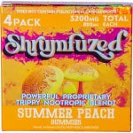 Shrumfuzed Nootropic Trippy Psychedelic Mushroom Gummies 4 Piece (Summer Peach) Best Price