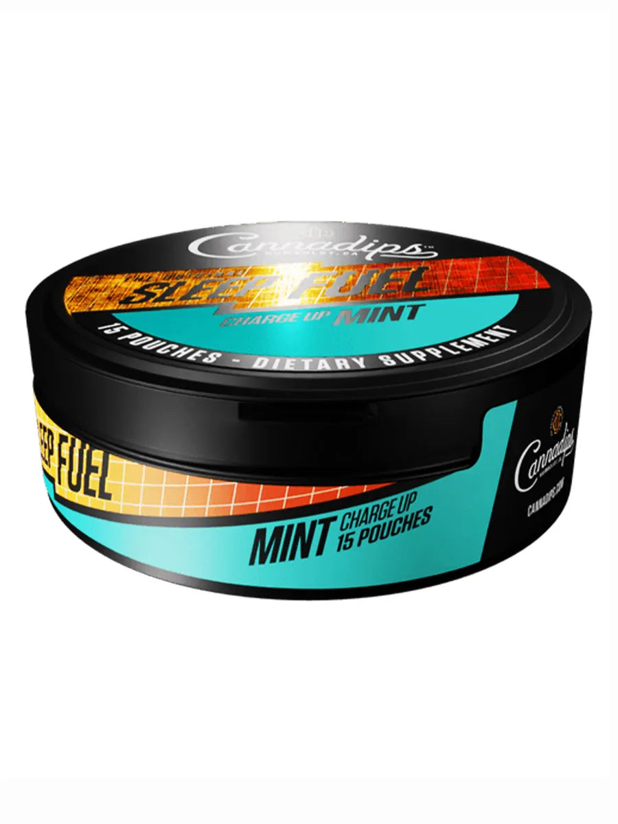 Cannadips CBN Sleep Fuel Mint Pouches 15ct 150MG