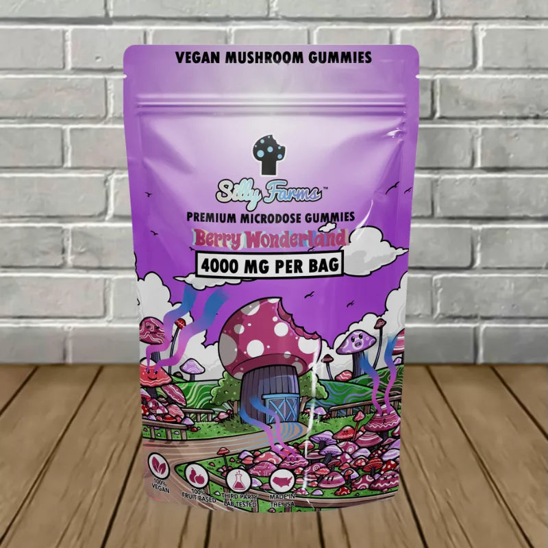 Silly Farms Premium Microdose Magic Mushroom Gummies 4000mg Best Price