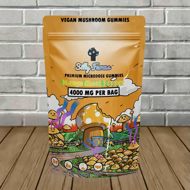 Silly Farms Premium Microdose Magic Mushroom Gummies 4000mg Best Price