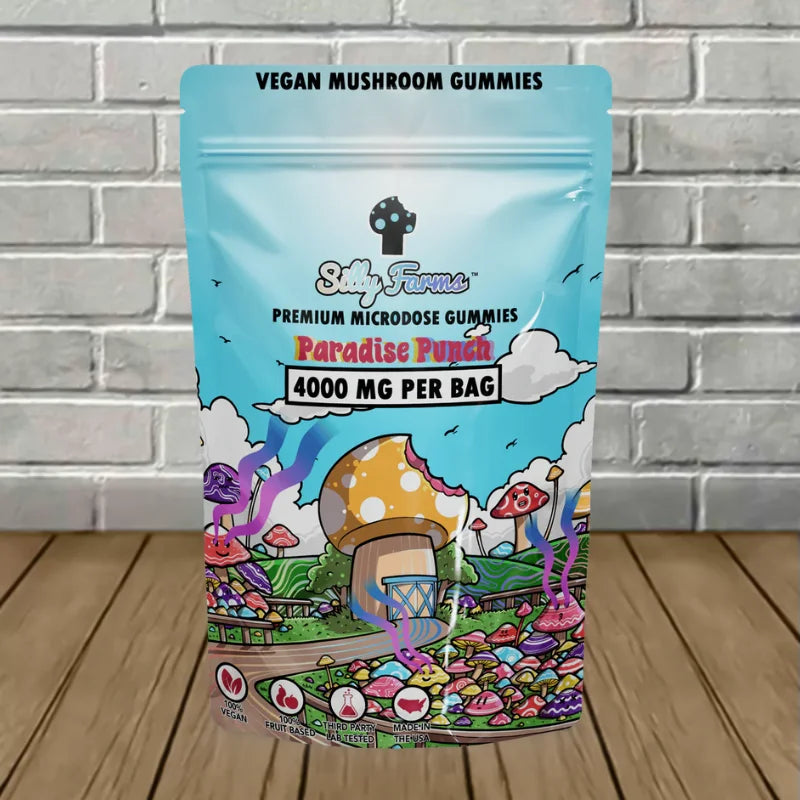 Silly Farms Premium Microdose Magic Mushroom Gummies 4000mg Best Price