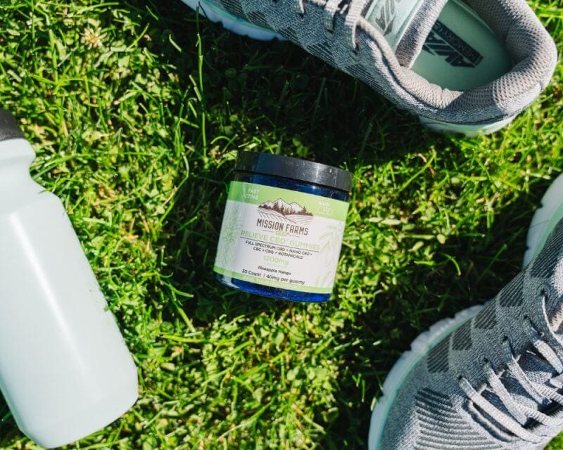 Mission Farms Relieve CBD Gummies with Nano CBD