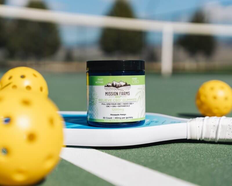 Mission Farms Relieve CBD Gummies with Nano CBD