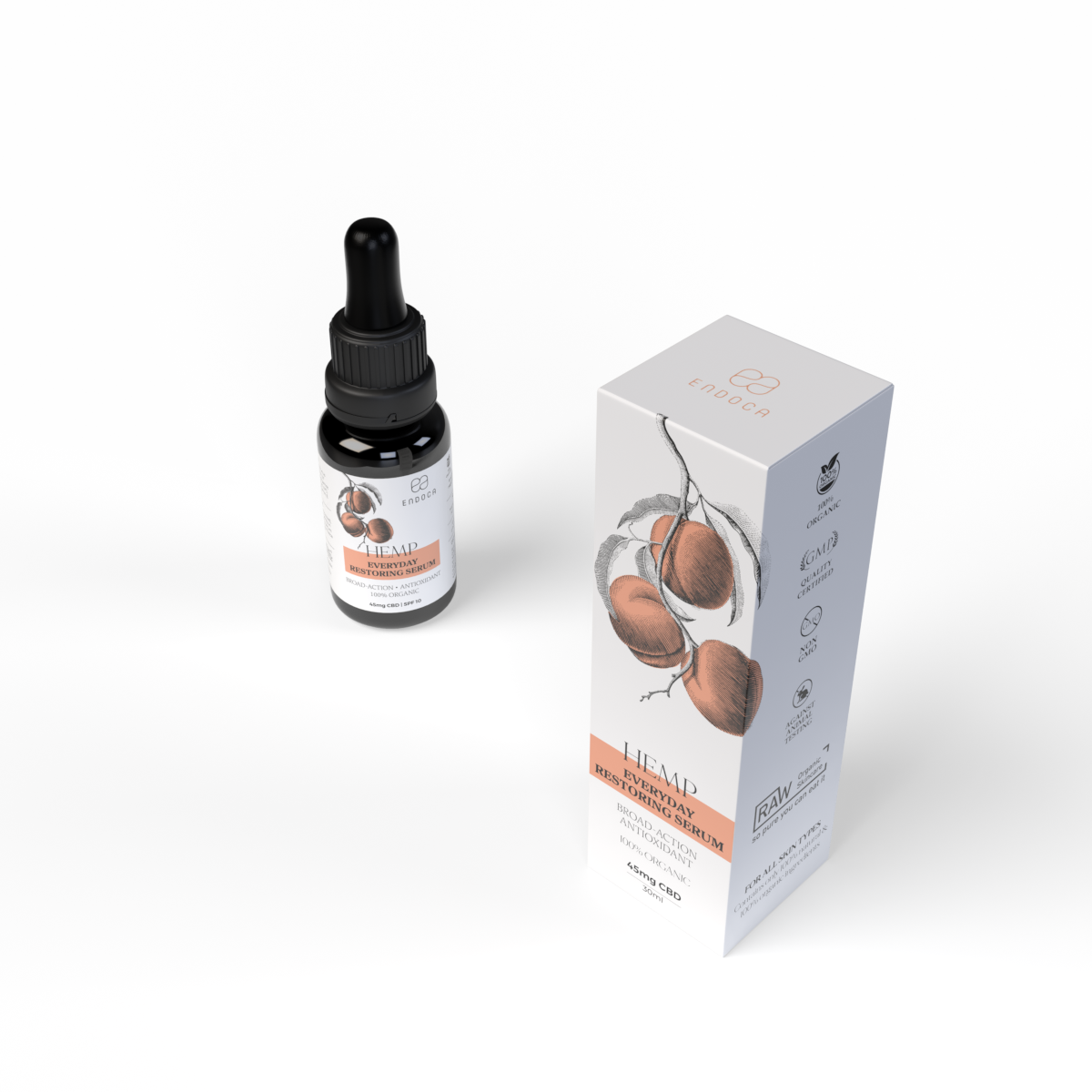 Endoca Hemp Face Serum Best Sales Price - CBD