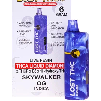 Skywalker OG Lost THC THC-A Liquid Diamond Disposable 6G Best Price