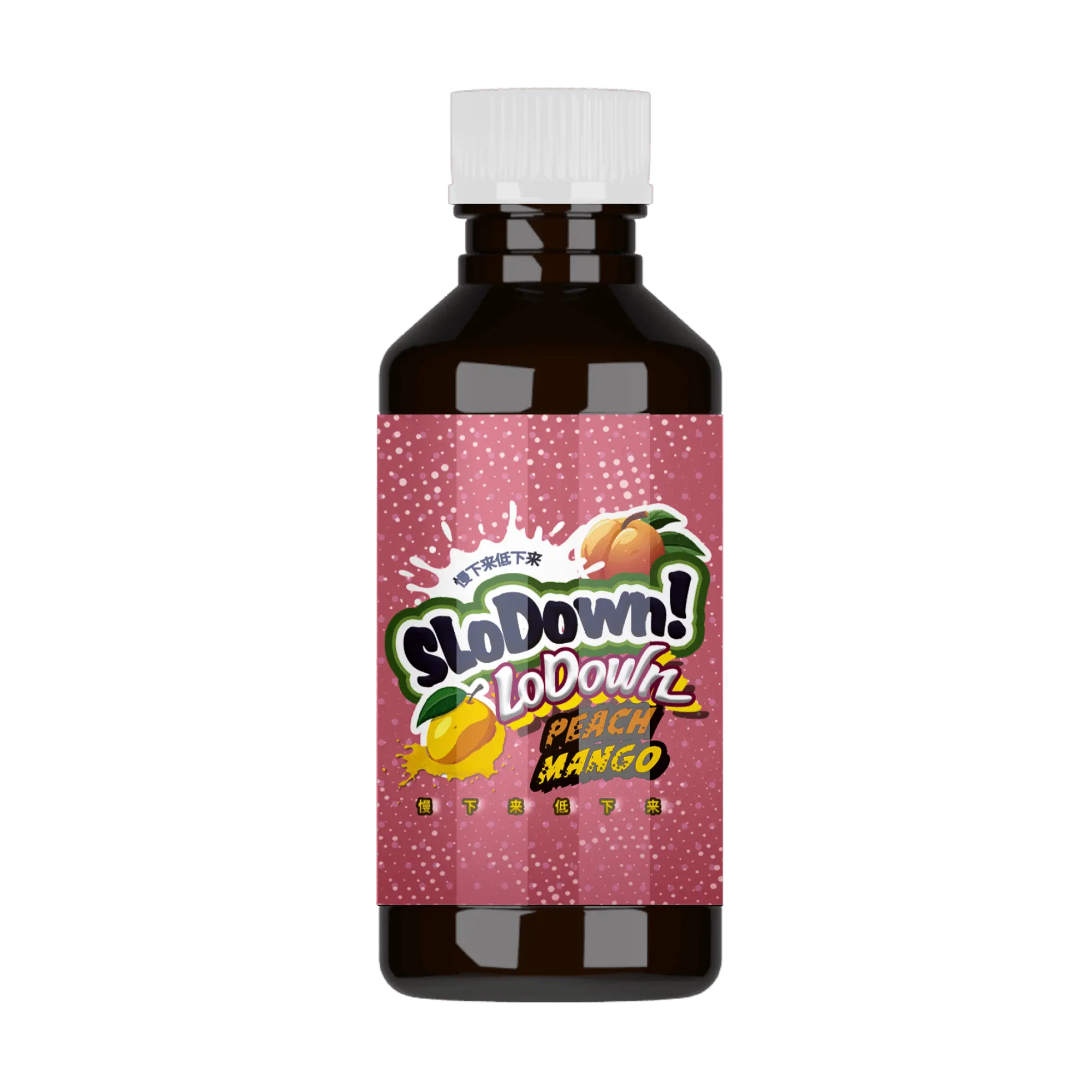 SloDown LoDown Peach Mango THC Syrup