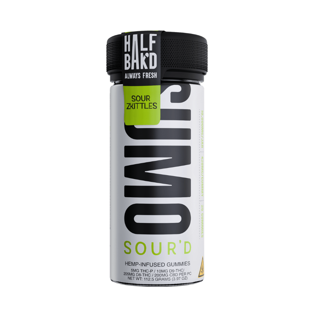 Half Bak’d Sour Zkittles | SOUR'D SUMO Gummies