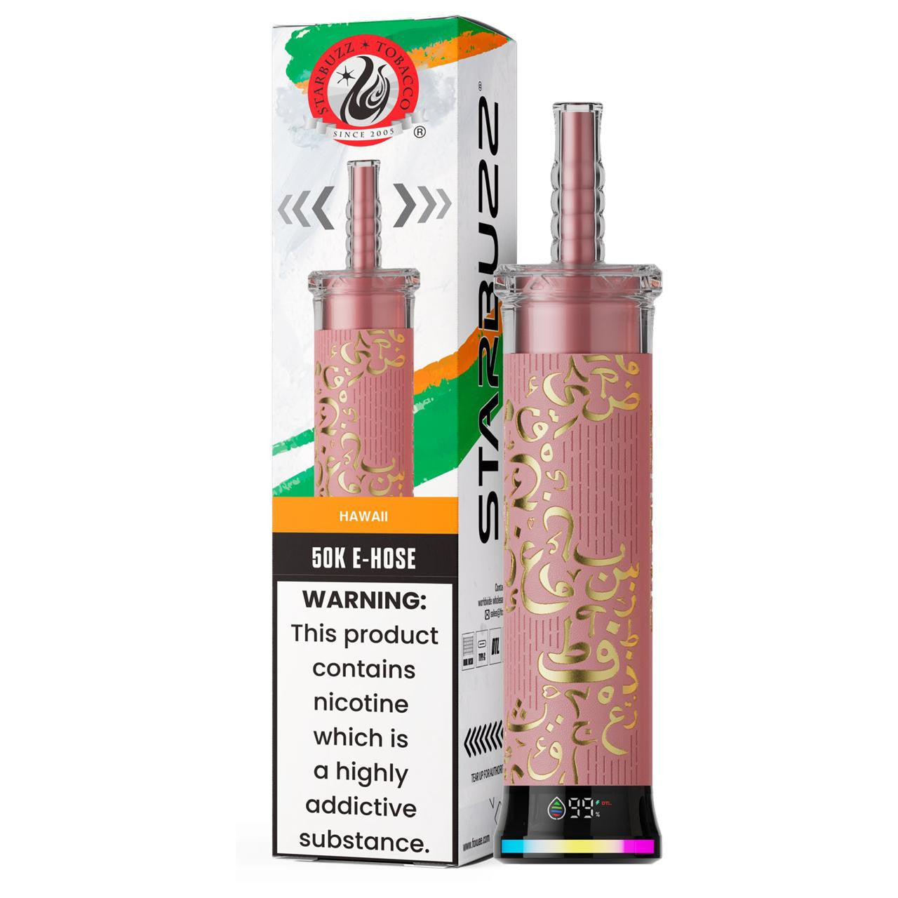 Starbuzz E Hose Disposable (50000 Puffs) Best Sales Price - Disposables