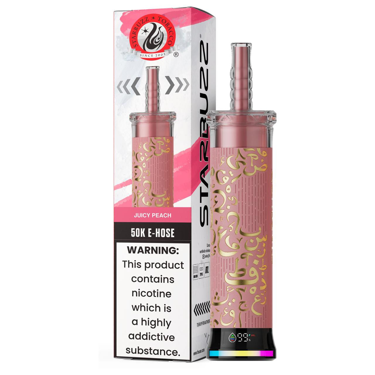 Starbuzz E Hose Disposable (50000 Puffs) Best Sales Price - Disposables