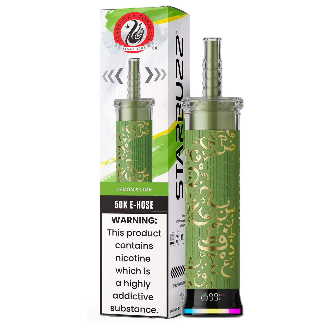 Starbuzz E Hose Disposable (50000 Puffs) Best Sales Price - Disposables
