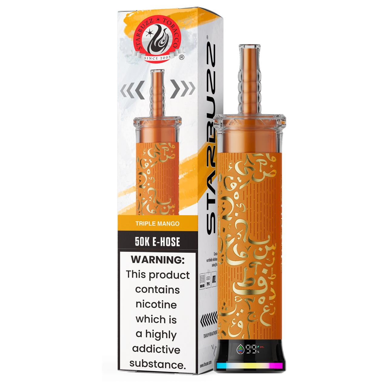 Starbuzz E Hose Disposable (50000 Puffs) Best Sales Price - Disposables