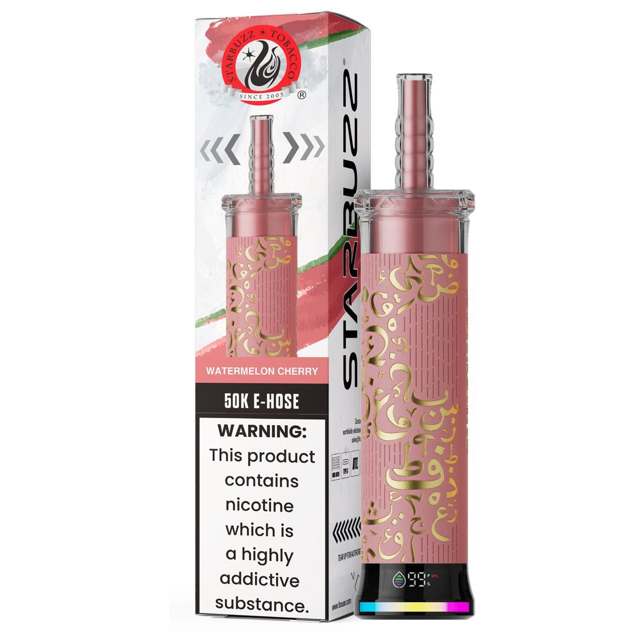 Starbuzz E Hose Disposable (50000 Puffs) Best Sales Price - Disposables