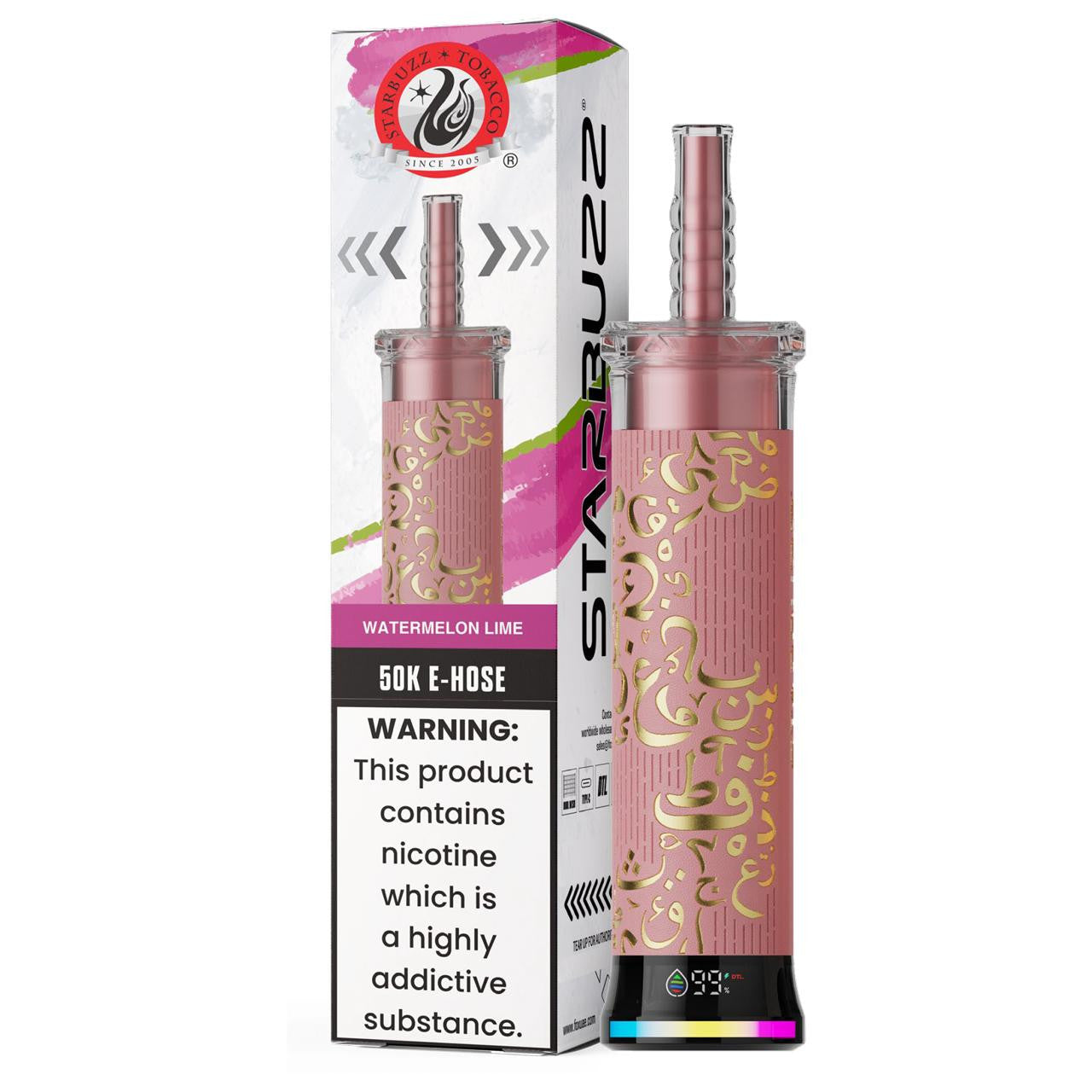 Starbuzz E Hose Disposable (50000 Puffs) Best Sales Price - Disposables