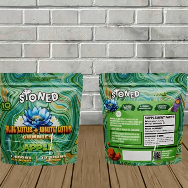 Stoned Blue Lotus + White Lotus Gummies 10000mg Best Price